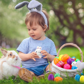 Ovo de Páscoa com Brinquedo Exclusivo – Perfeito para a Caça aos Ovos!