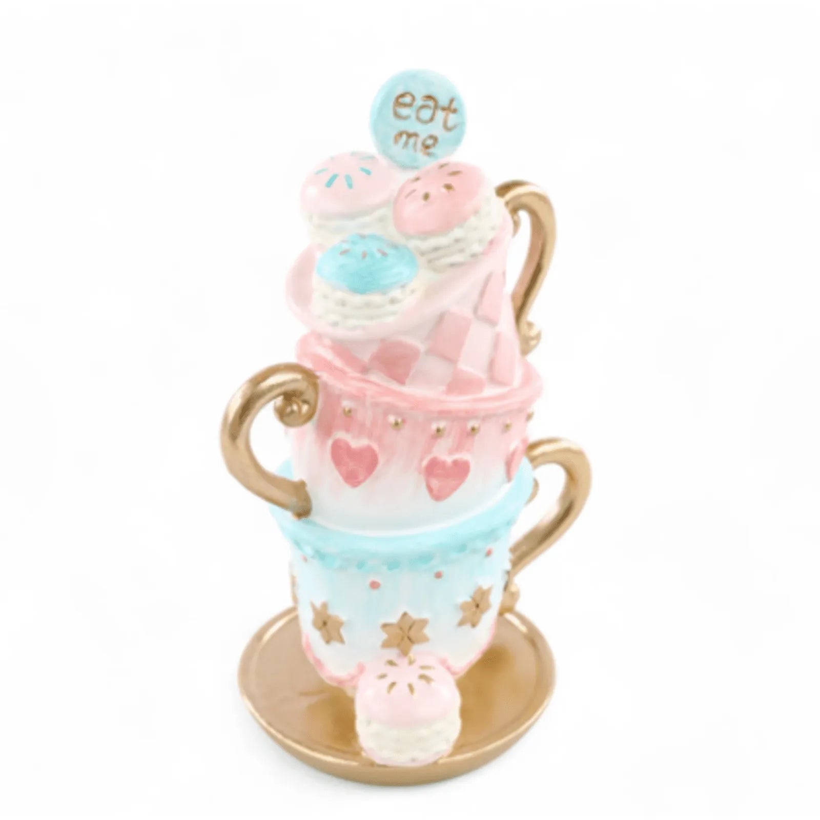 Xícaras com Macaron - Páscoa